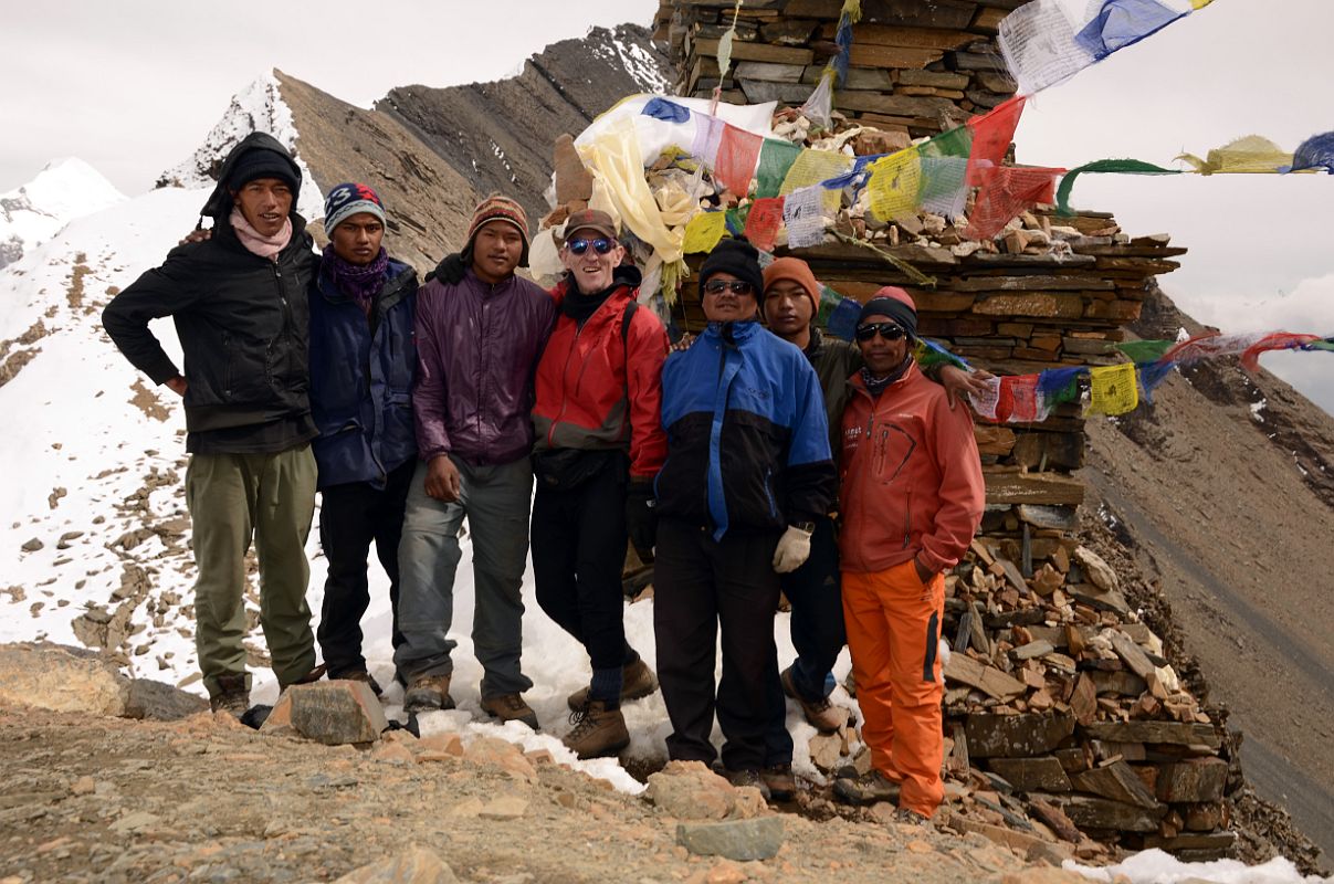 12 Jerome Ryan, Gyan Tamang And Crew On The Kang La 5315m 